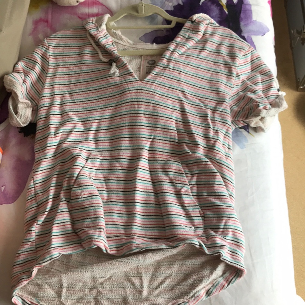 Roxy shirt sleeve hoodie
